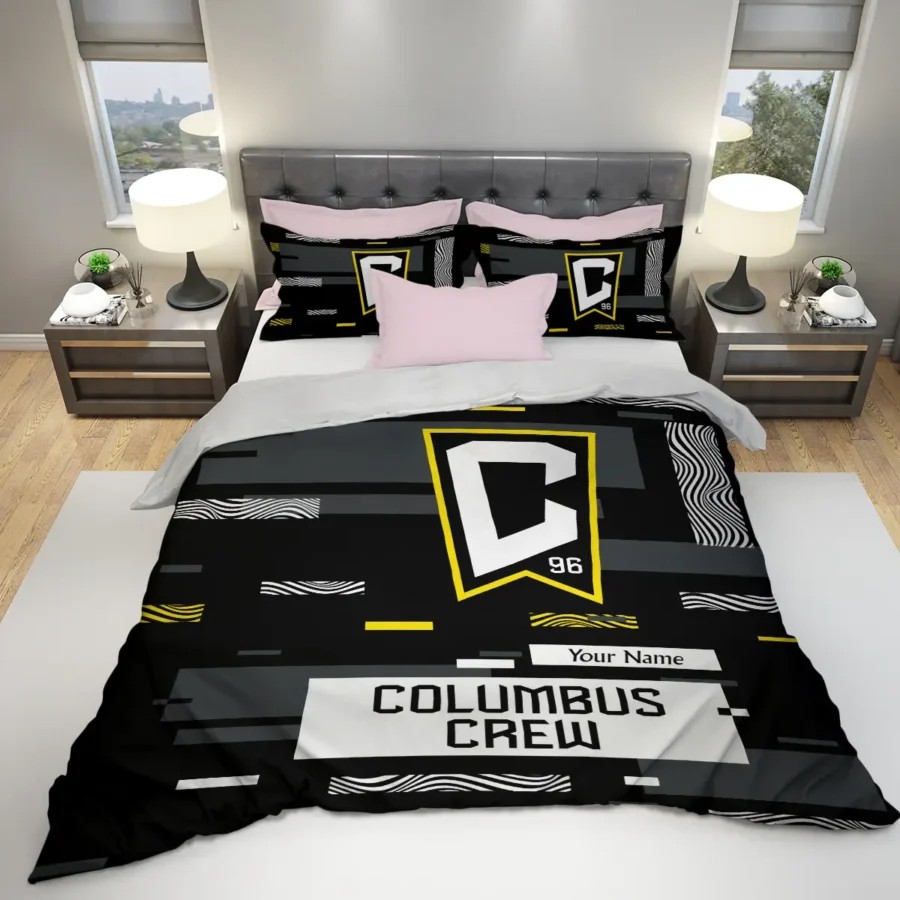 Custom Name MLS Columbus Crew Exclusive All Over Prints BLMLS151024A1CLBSJT - Bedding Set