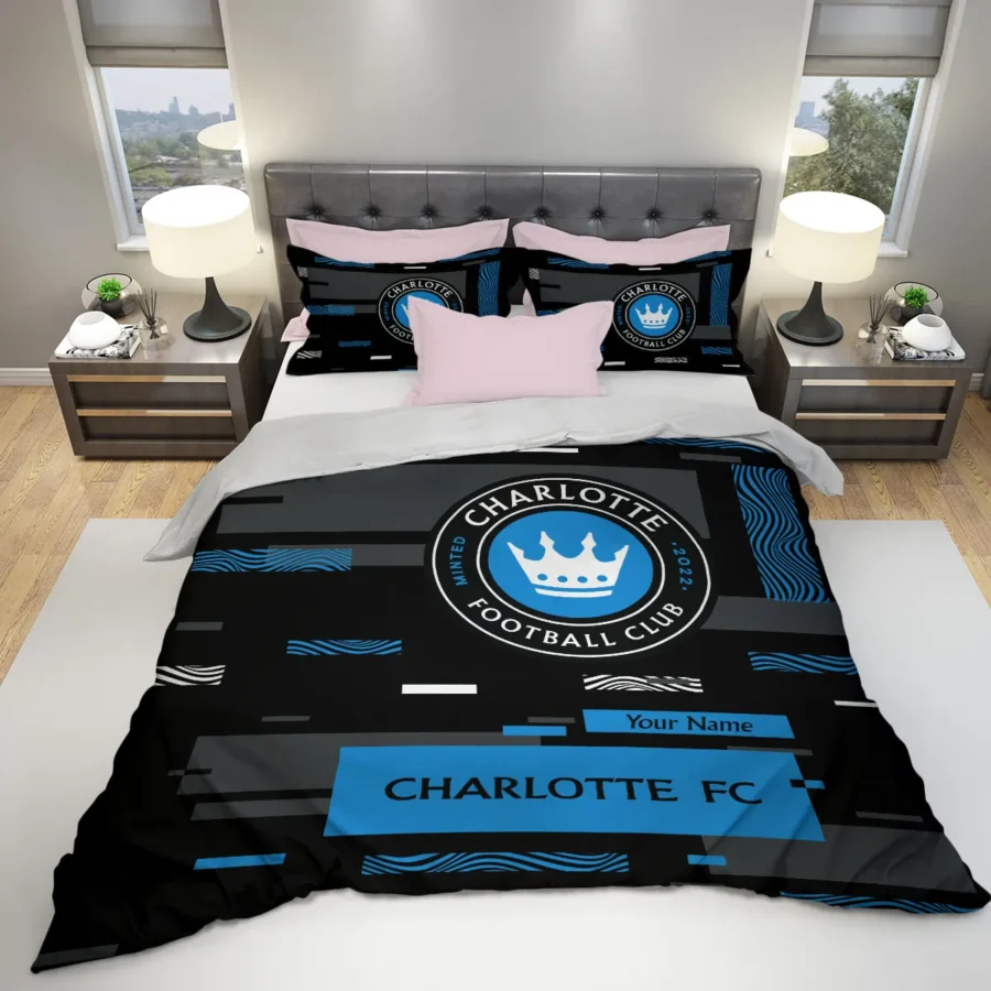 Custom Name MLS Charlotte Exclusive All Over Prints BLMLS151024A1CLTSJT - Bedding Set