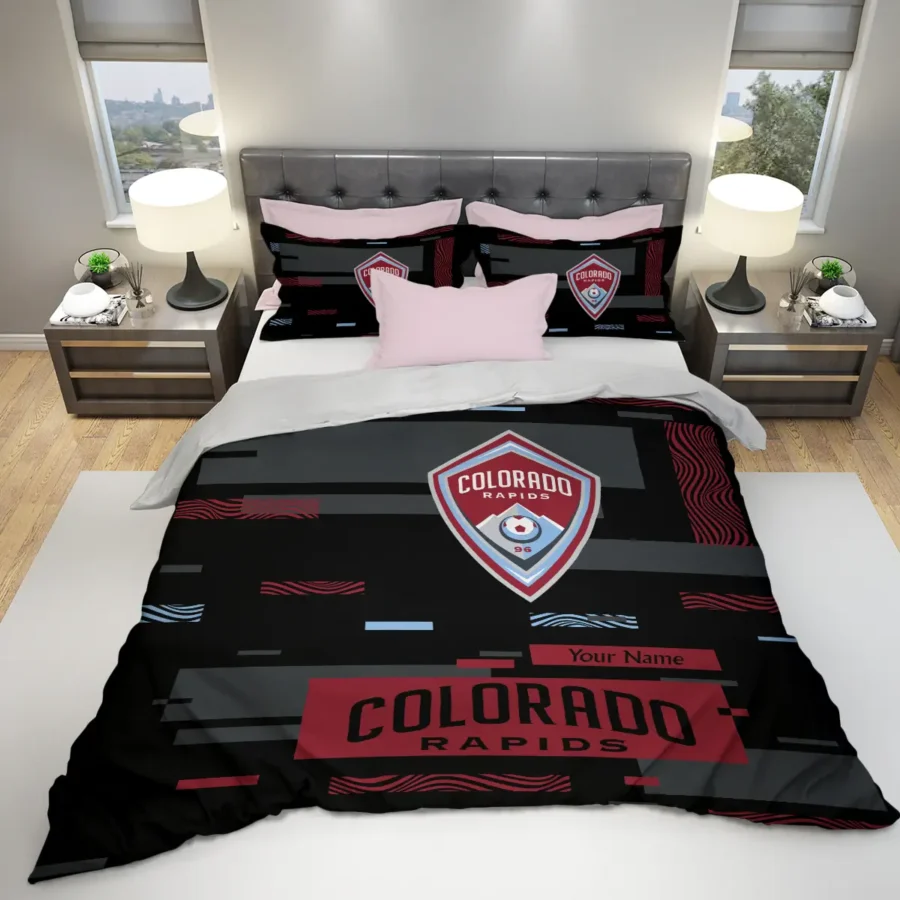 Custom Name MLS Colorado Rapids Exclusive All Over Prints BLMLS151024A1COLSJT - Bedding Set