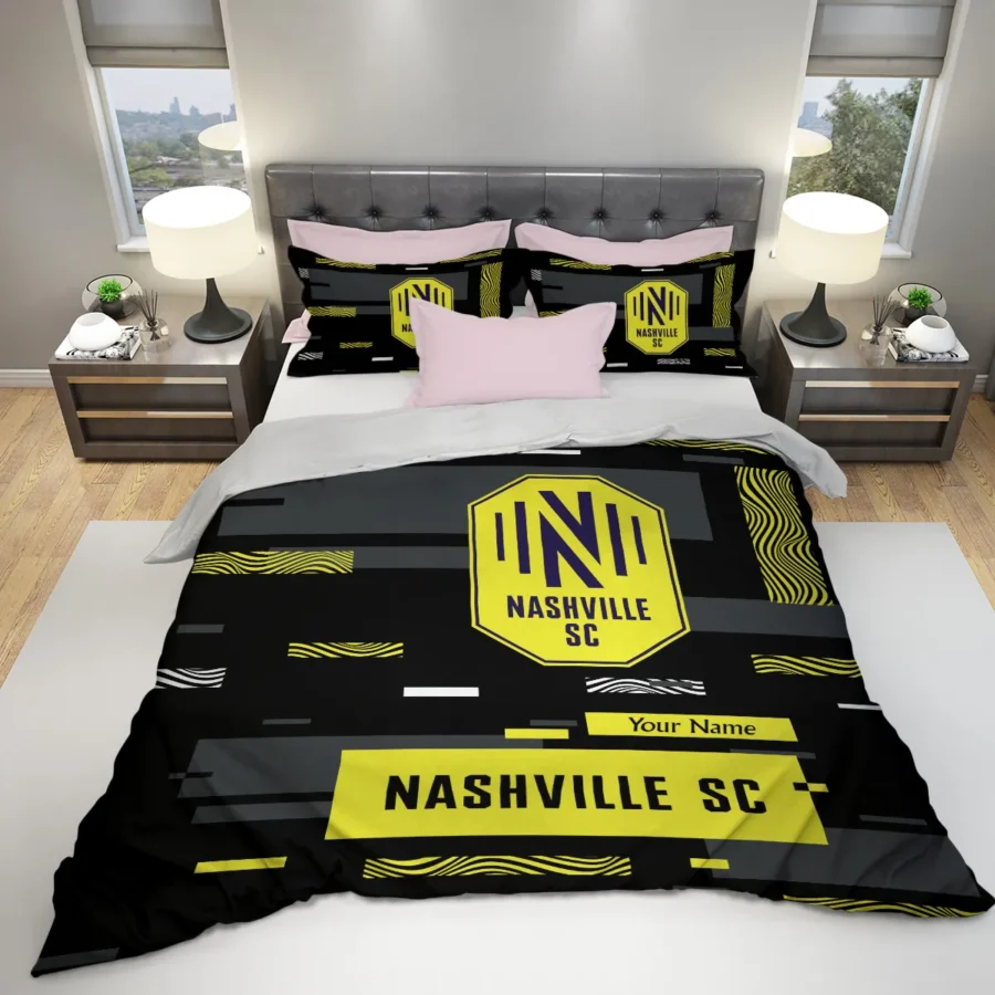 Custom Name MLS Nashville SC Exclusive All Over Prints BLMLS151024A1NSHSJT - Bedding Set