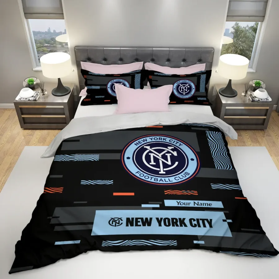 Custom Name MLS New York City Exclusive All Over Prints BLMLS151024A1NYCSJT - Bedding Set