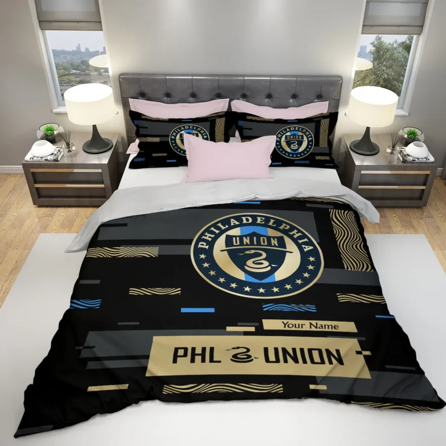 Custom Name MLS Philadelphia Union Exclusive All Over Prints BLMLS151024A1PHISJT - Bedding Set