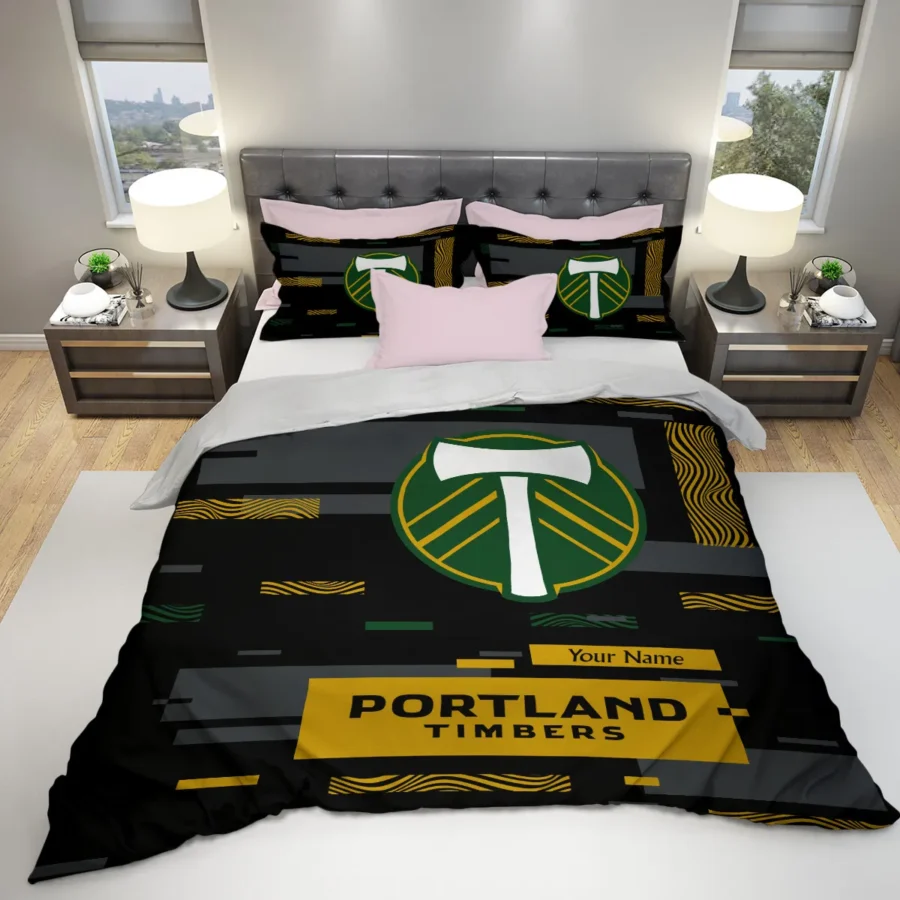 Custom Name MLS Portland Timbers Exclusive All Over Prints BLMLS151024A1PORSJT - Bedding Set