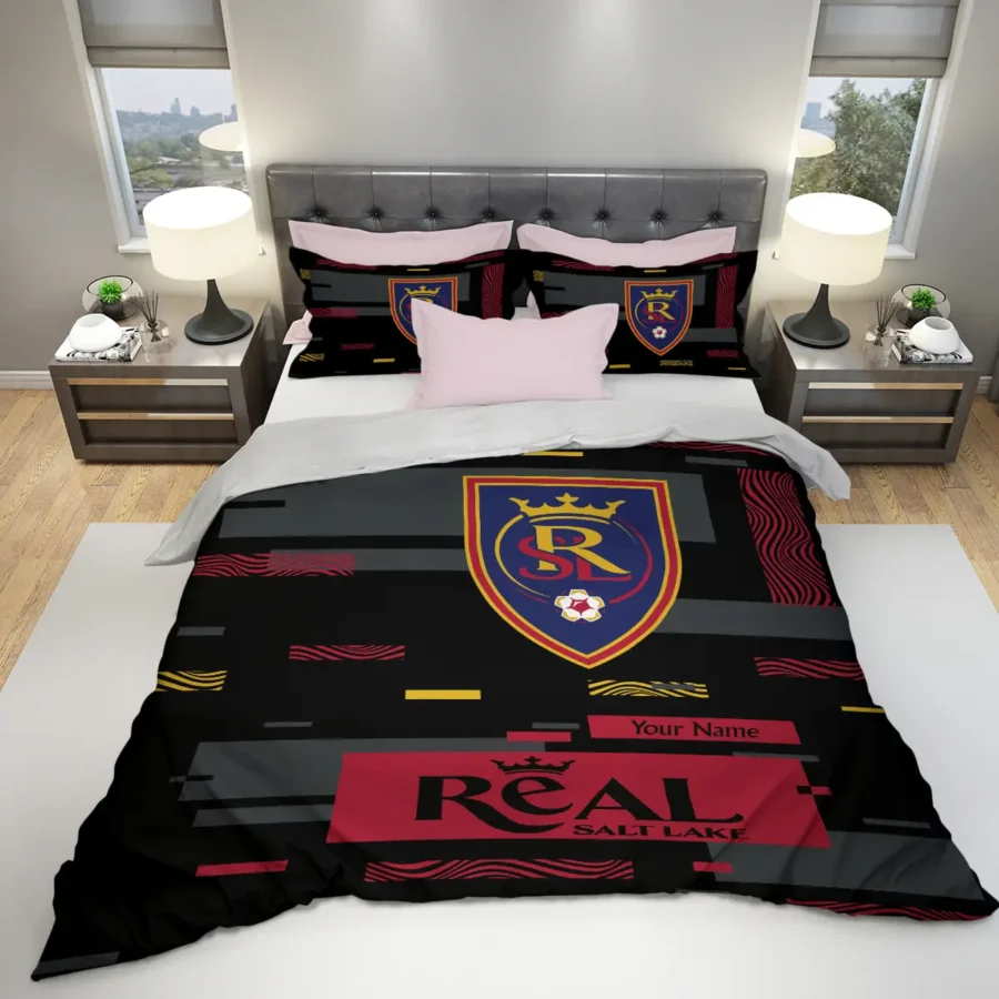 Custom Name MLS Real Salt Lake Exclusive All Over Prints BLMLS151024A1RSLSJT - Bedding Set