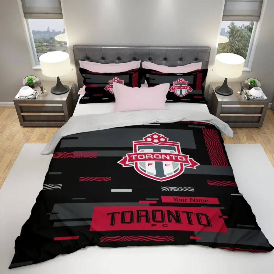 Custom Name MLS Toronto FC Exclusive All Over Prints BLMLS151024A1TORSJT - Bedding Set