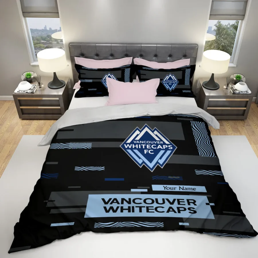 Custom Name MLS Vancouver Whitecaps Exclusive All Over Prints BLMLS151024A1VANSJT - Bedding Set