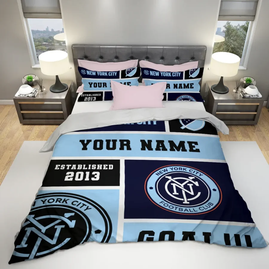 Custom Name MLS New York City Exclusive All Over Prints BLMLS151024A2NYCSJT - Bedding Set