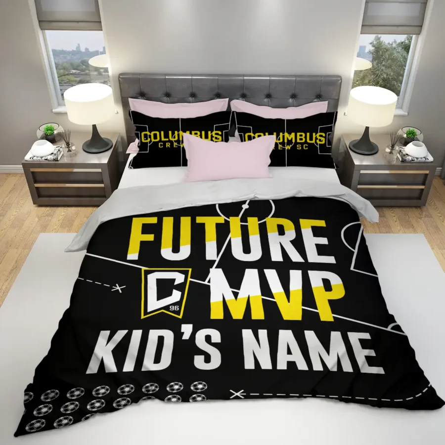 Future MVP Custom Kid Name MLS Columbus Crew Exclusive All Over Prints BLMLS161024A1CLBSJT - Bedding Set