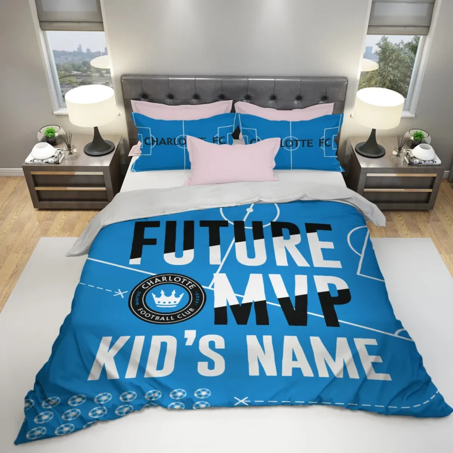 Future MVP Custom Kid Name MLS Charlotte Exclusive All Over Prints BLMLS161024A1CLTSJT - Bedding Set