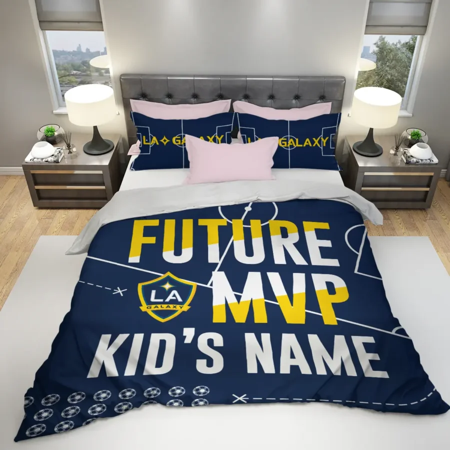 Future MVP Custom Kid Name MLS LA Galaxy Exclusive All Over Prints BLMLS161024A1LASJT - Bedding Set