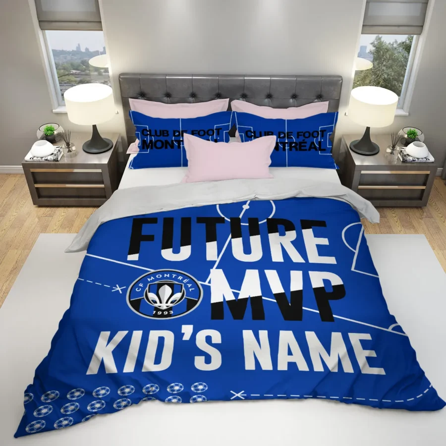 Future MVP Custom Kid Name MLS CF Montreal Exclusive All Over Prints BLMLS161024A1MTLSJT - Bedding Set