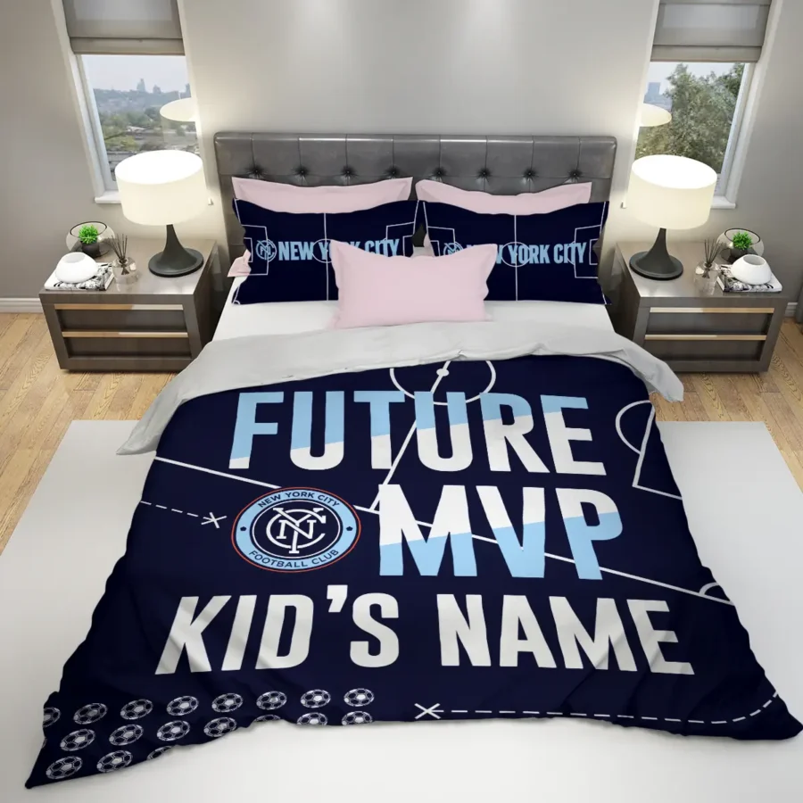 Future MVP Custom Kid Name MLS New York City Exclusive All Over Prints BLMLS161024A1NYCSJT - Bedding Set