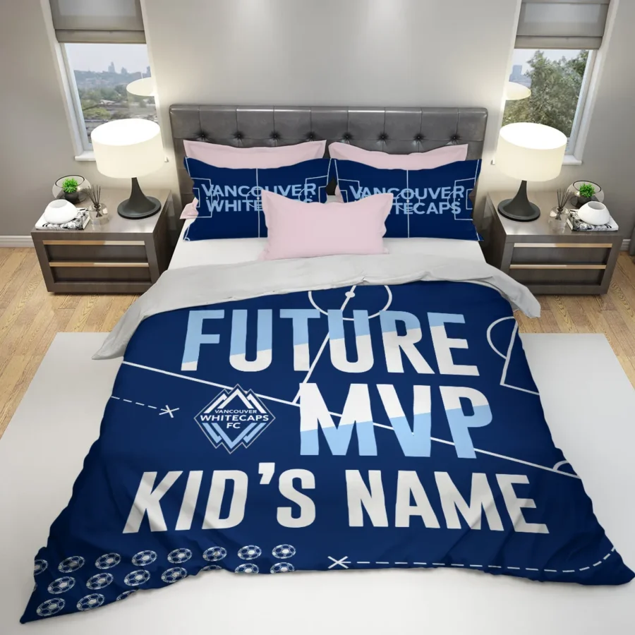 Future MVP Custom Kid Name MLS Vancouver Whitecaps Exclusive All Over Prints BLMLS161024A1VANSJT - Bedding Set