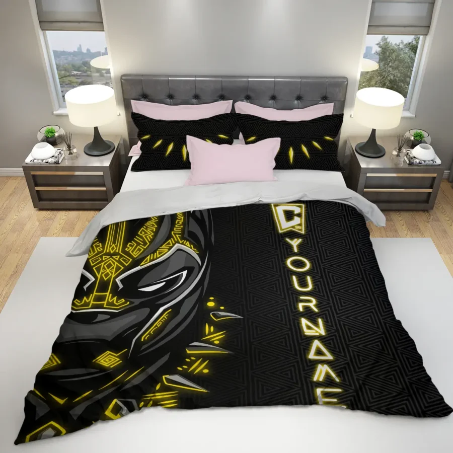 Black Panther Custom Name MLS Columbus Crew Exclusive All Over Prints BLMLS161024A2CLBSJT - Bedding Set