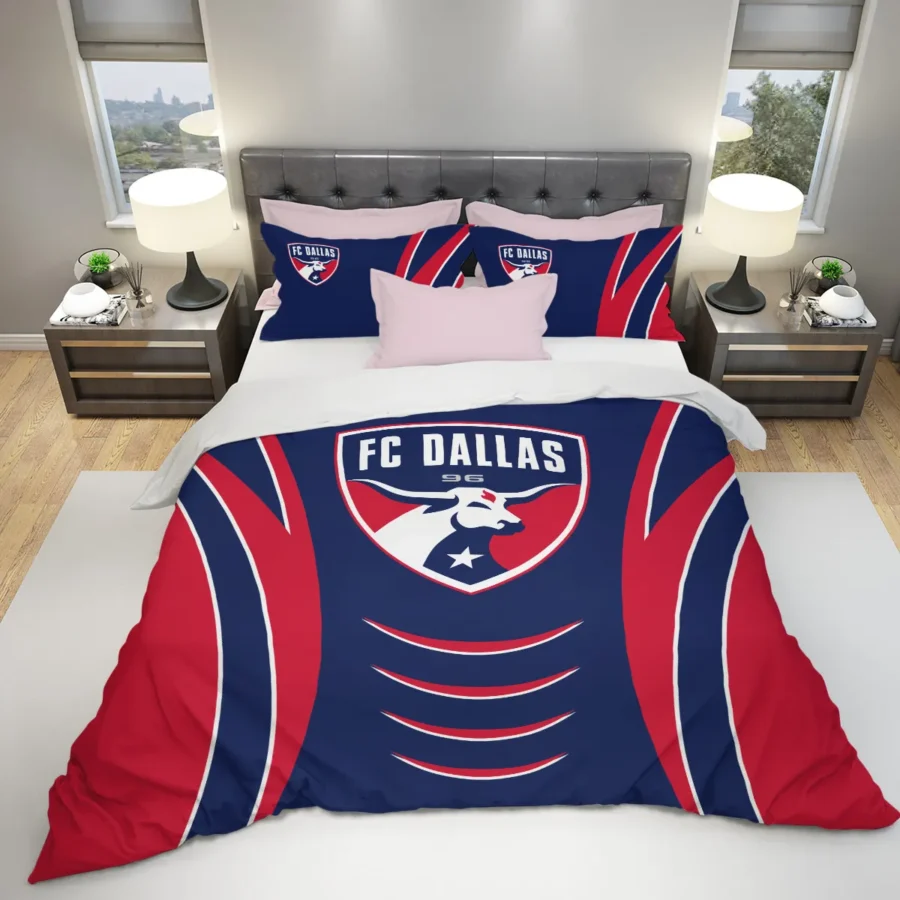 MLS FC Dallas Exclusive All Over Prints BLMLS81024A1DALSJT - Bedding Set