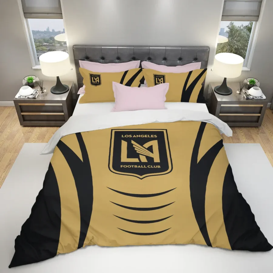 MLS Los Angeles FC Exclusive All Over Prints BLMLS81024A1LAFSJT - Bedding Set