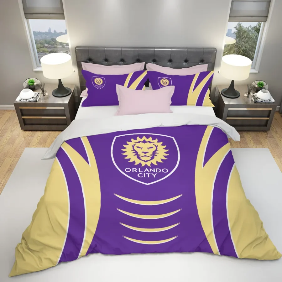 MLS Orlando City Exclusive All Over Prints BLMLS81024A1ORLSJT - Bedding Set