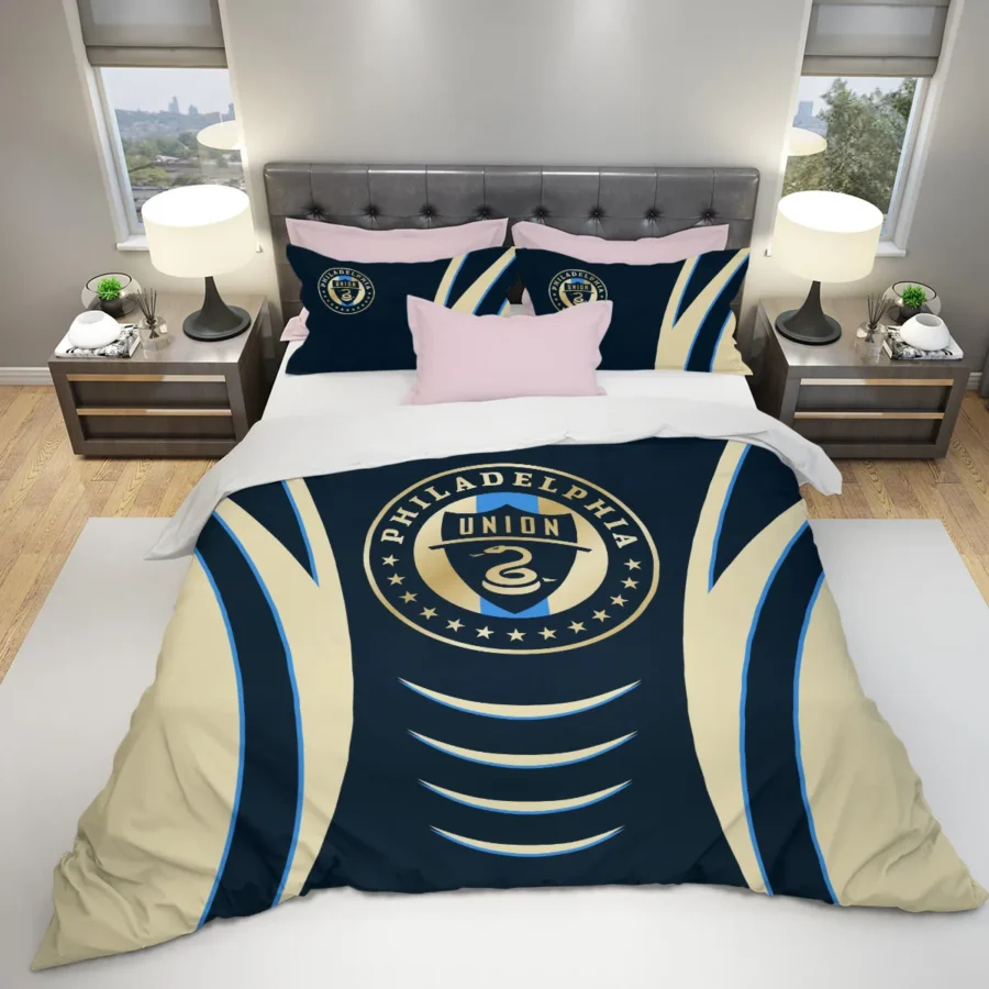 MLS Philadelphia Union Exclusive All Over Prints BLMLS81024A1PHISJT - Bedding Set