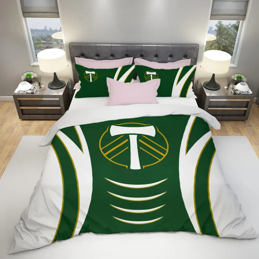 MLS Portland Timbers Exclusive All Over Prints BLMLS81024A1PORSJT - Bedding Set