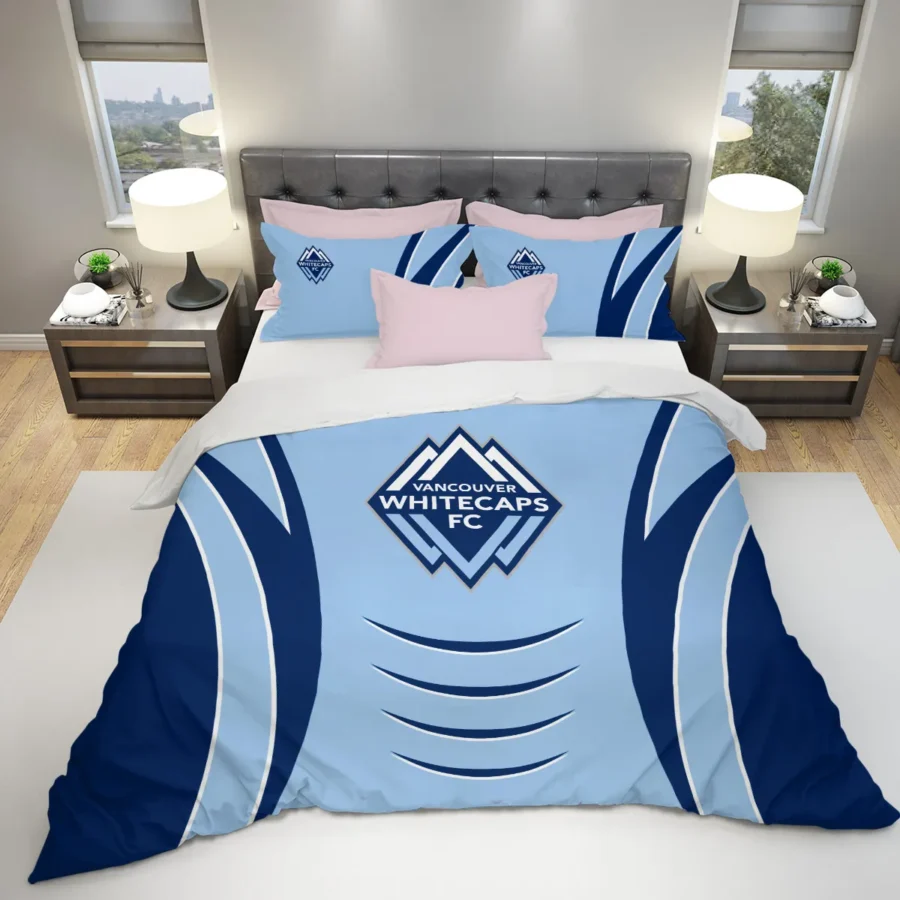 MLS Vancouver Whitecaps Exclusive All Over Prints BLMLS81024A1VANSJT - Bedding Set