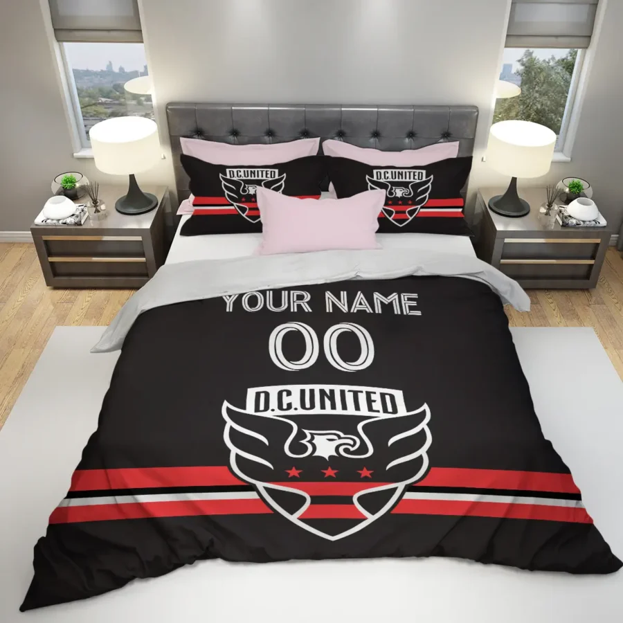 MLS DC United Exclusive All Over Prints BLMLS81024A2DCSJT - Bedding Set