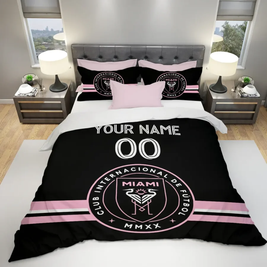 MLS Inter Miami Exclusive All Over Prints BLMLS81024A2MIASJT - Bedding Set