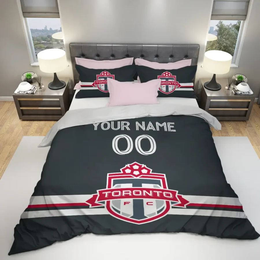 MLS Toronto FC Exclusive All Over Prints BLMLS81024A2TORSJT - Bedding Set