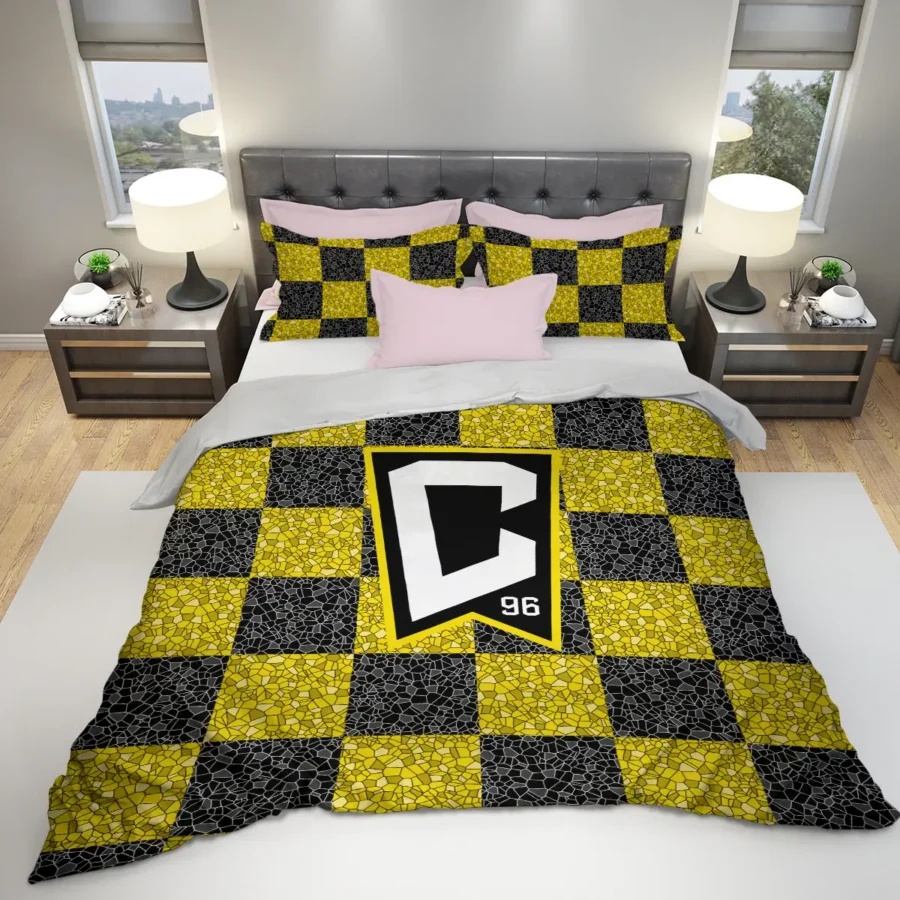 Caro Pattern MLS Columbus Crew Exclusive All Over Prints BLMLS91024A1CLBSJT - Bedding Set