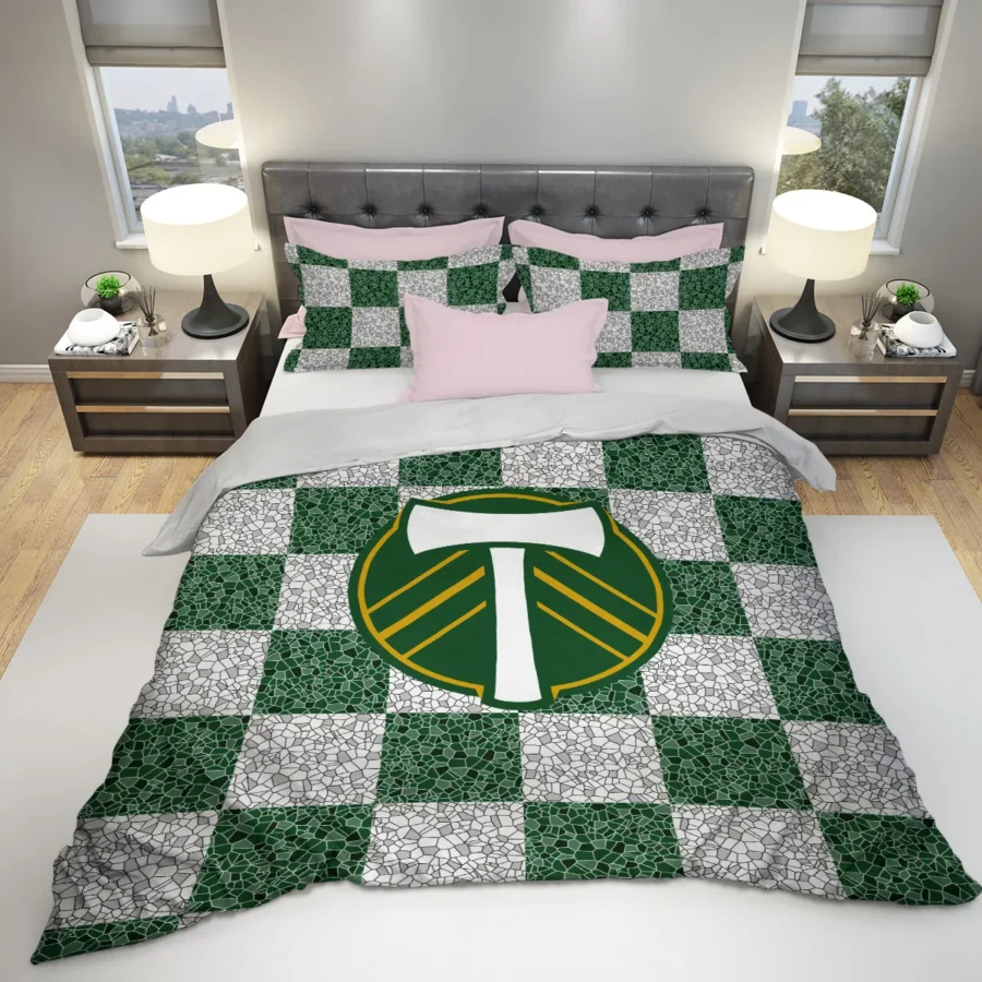 Caro Pattern MLS Portland Timbers Exclusive All Over Prints BLMLS91024A1PORSJT - Bedding Set