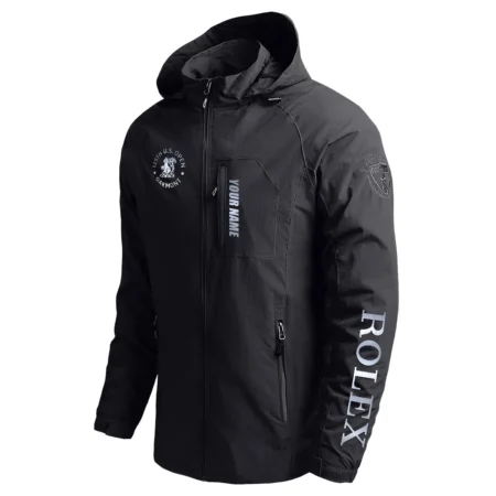 Rolex 125th U.S. Open Exclusive Logo Quick Drying Jacket HO125301024A01ROX - Black