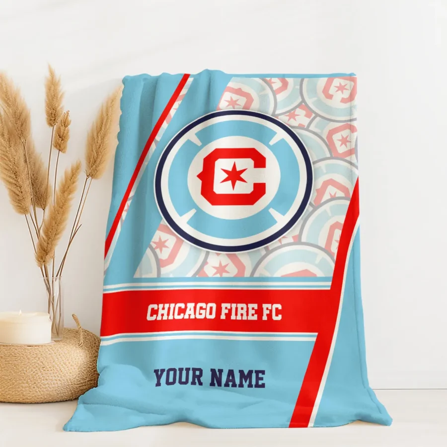 Special Release Chicago Fire MLS Blanket All Over Prints HOMLS081024BLK01CHI