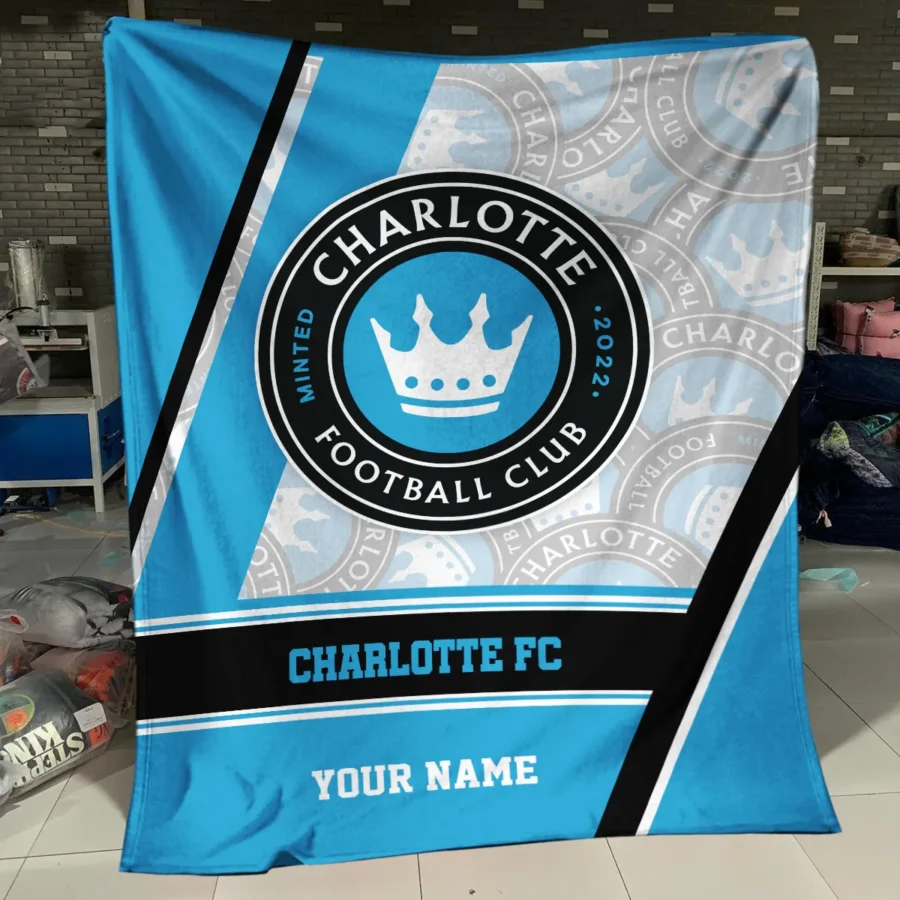 Special Release Charlotte MLS Blanket All Over Prints HOMLS081024BLK01CLT