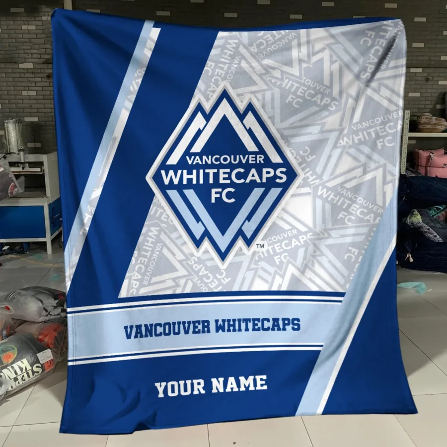 Special Release Vancouver Whitecaps MLS Blanket All Over Prints HOMLS081024BLK01VAN