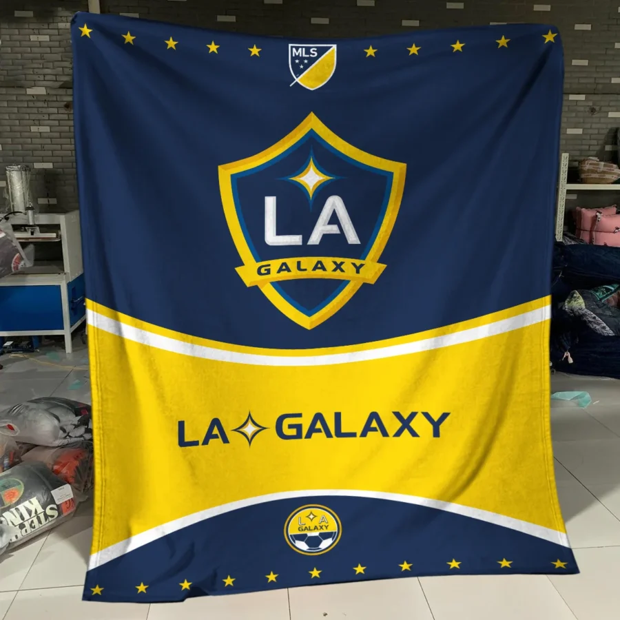 Special Release LA Galaxy MLS Blanket All Over Prints HOMLS091024BLK01LA