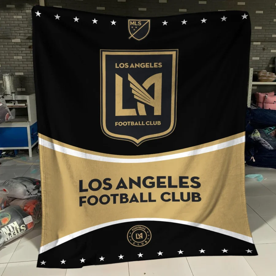 Special Release Los Angeles FC MLS Blanket All Over Prints HOMLS091024BLK01LAF