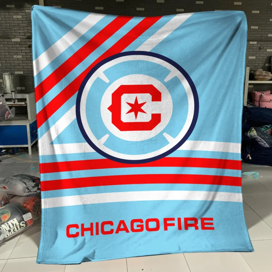 Special Release Chicago Fire MLS Blanket All Over Prints HOMLS101024BLK01CHI