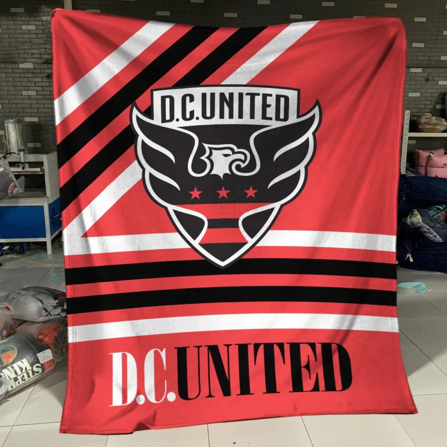 Special Release DC United MLS Blanket All Over Prints HOMLS101024BLK01DC