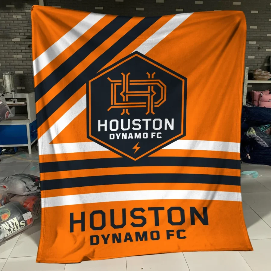 Special Release Houston Dynamo MLS Blanket All Over Prints HOMLS101024BLK01HOU