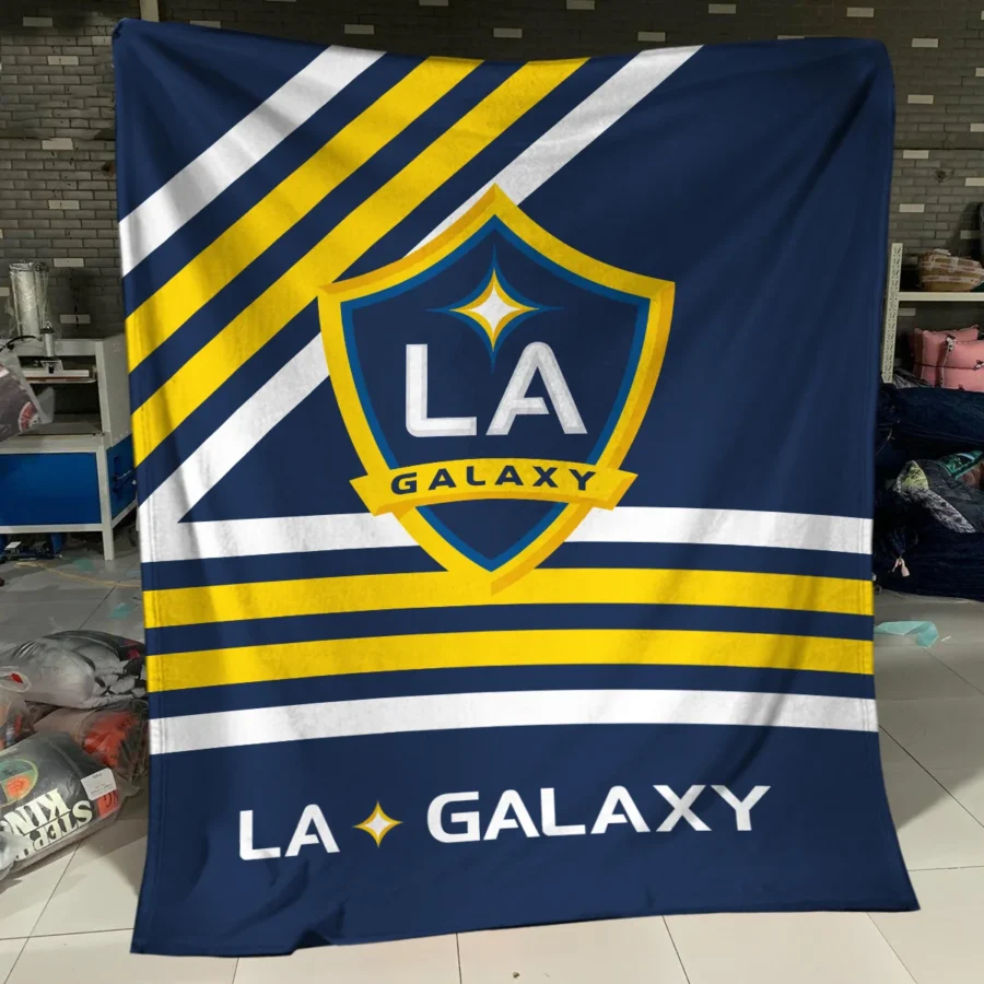 Special Release LA Galaxy MLS Blanket All Over Prints HOMLS101024BLK01LA