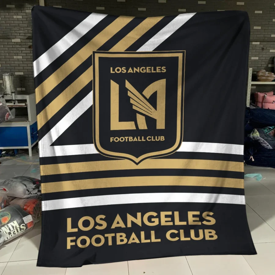 Special Release Los Angeles FC MLS Blanket All Over Prints HOMLS101024BLK01LAF