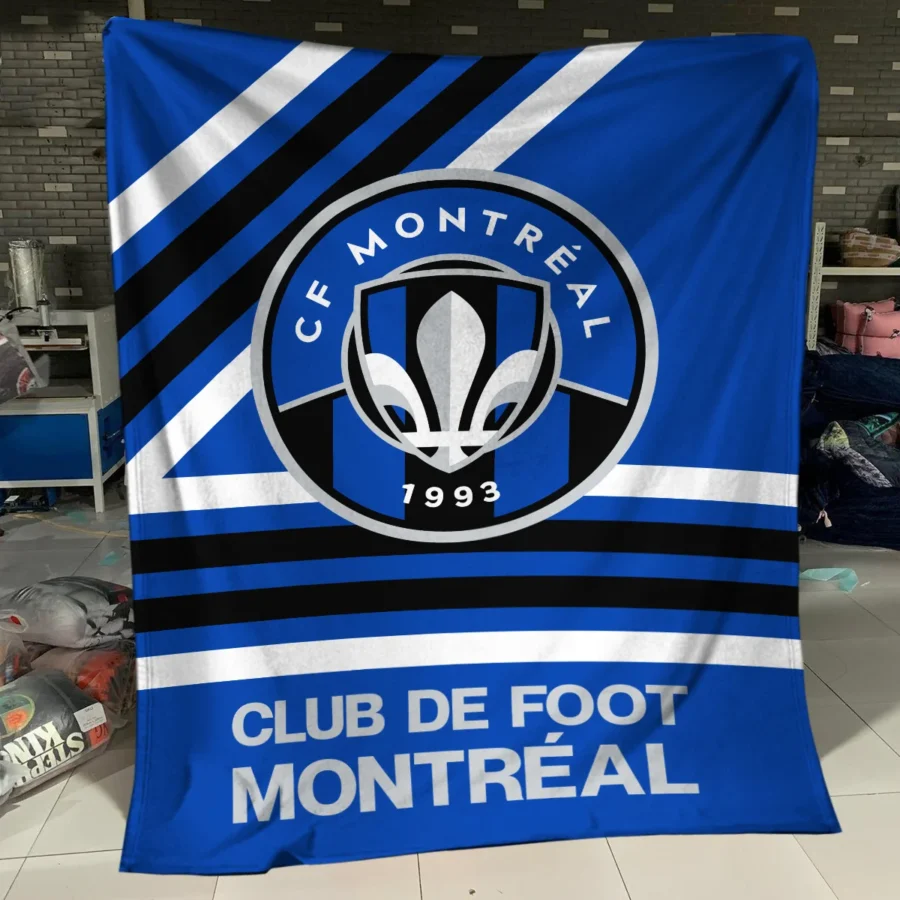 Special Release CF Montreal MLS Blanket All Over Prints HOMLS101024BLK01MTL