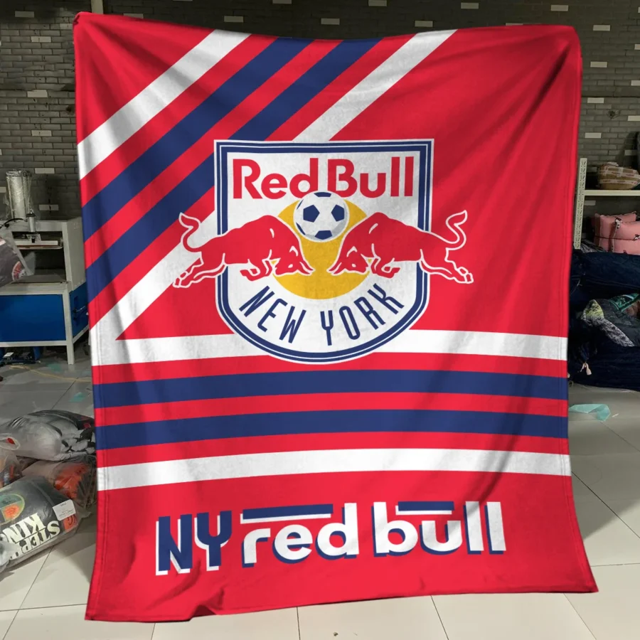 Special Release New York Red Bulls MLS Blanket All Over Prints HOMLS101024BLK01NY