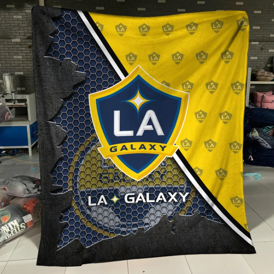 Special Release LA Galaxy MLS Blanket All Over Prints HOMLS111024BLK01LA