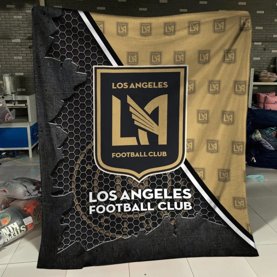 Special Release Los Angeles FC MLS Blanket All Over Prints HOMLS111024BLK01LAF