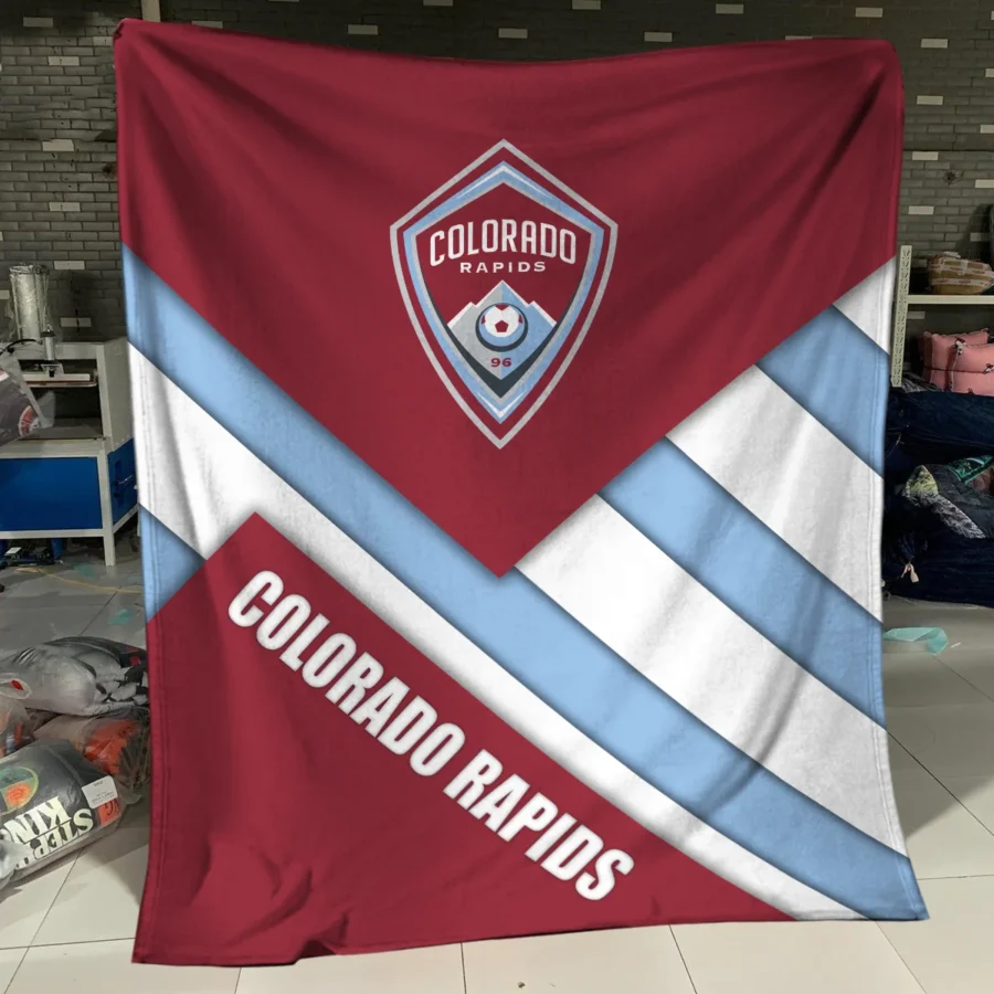 Special Release Colorado Rapids MLS Blanket All Over Prints HOMLS111024BLK02COL