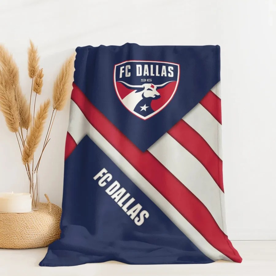 Special Release FC Dallas MLS Blanket All Over Prints HOMLS111024BLK02DAL