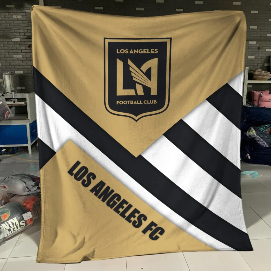 Special Release Los Angeles FC MLS Blanket All Over Prints HOMLS111024BLK02LAF