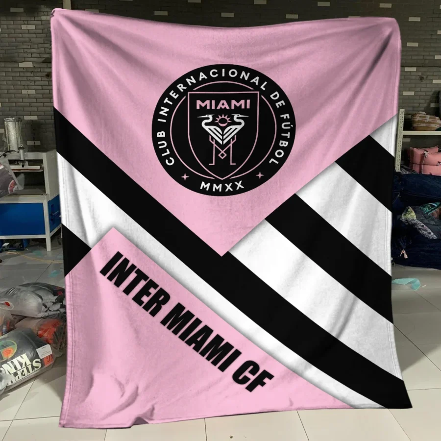 Special Release Inter Miami MLS Blanket All Over Prints HOMLS111024BLK02MIA