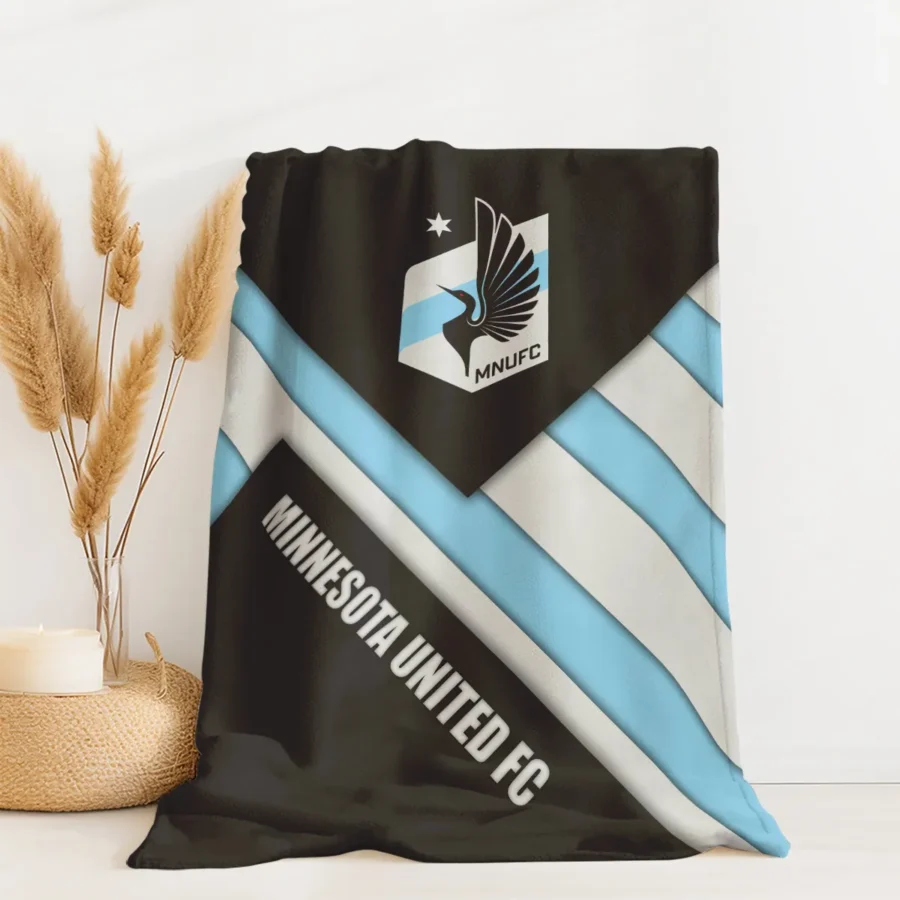 Special Release Minnesota United MLS Blanket All Over Prints HOMLS111024BLK02MIN