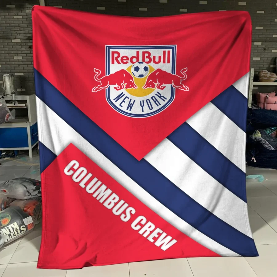 Special Release New York Red Bulls MLS Blanket All Over Prints HOMLS111024BLK02NY